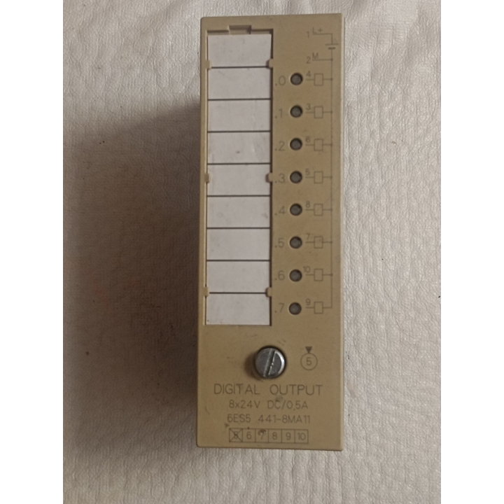 SIEMENS SIMATIC S5 6ES5 441-8MA11 DIGITAL OUTPUT MODULE