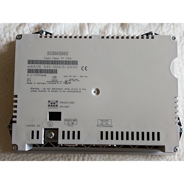 SIEMENS SIMATIC TP 170A 6AV6 545-0BA15-2AX0