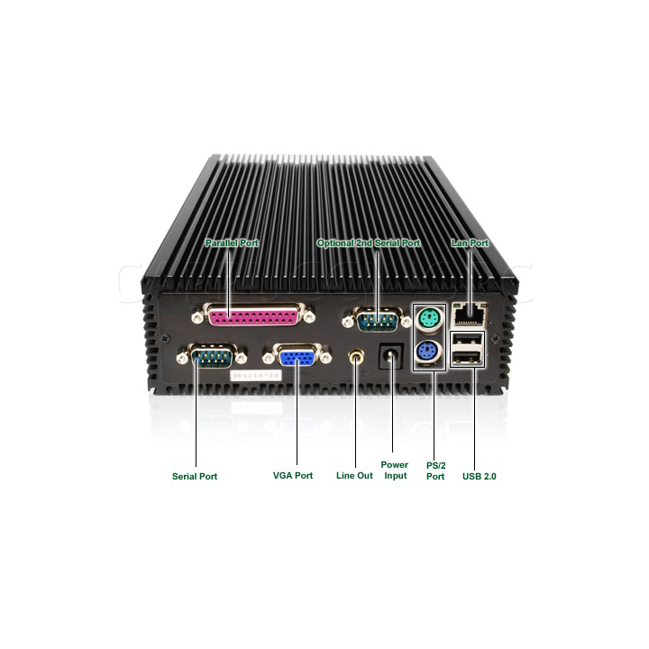 SLIMPRO SP625F FANLESS MINI PC Cappuccino