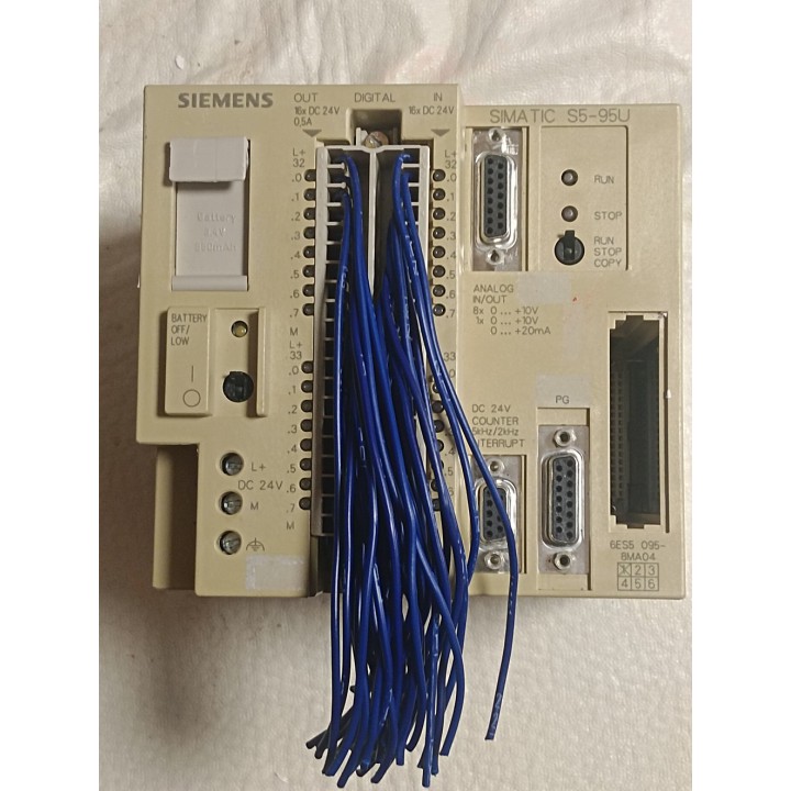 CPU SIEMENS SIMATIC 6ES5 095-8MA04 S5-95U-01