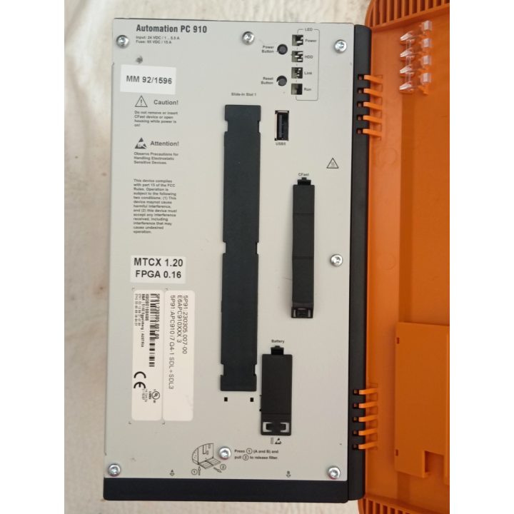 PC INDUSTRIAL PC 910 Automation B&R 5P91