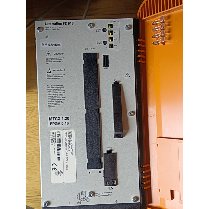 PC INDUSTRIAL PC 910 Automation B&R 5P91 230305 007-00