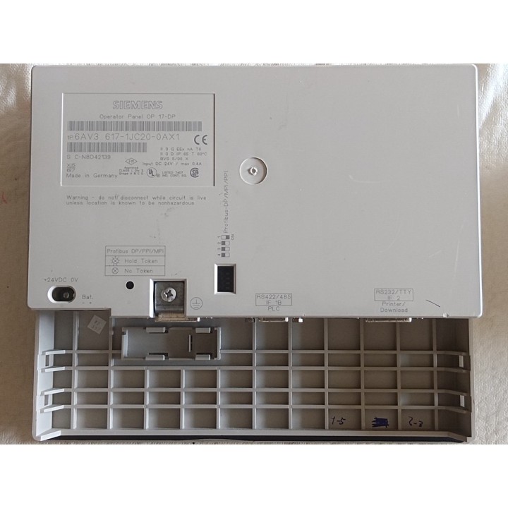 SIEMENS PANEL OP 17-DP 6AV3 617-1JC20-0AX1